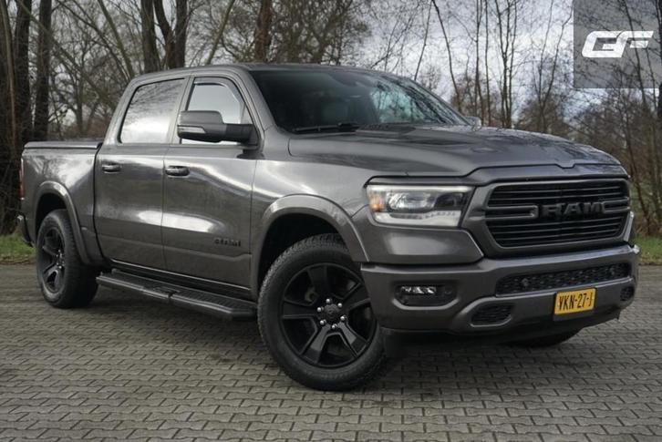 Dodge Ram 1500 5.7 V8 4x4 Crew Cab Sport Pano Leer Carplay T, Auto's, Dodge, Bedrijf, Te koop, RAM 1500, 4x4, ABS, Achteruitrijcamera