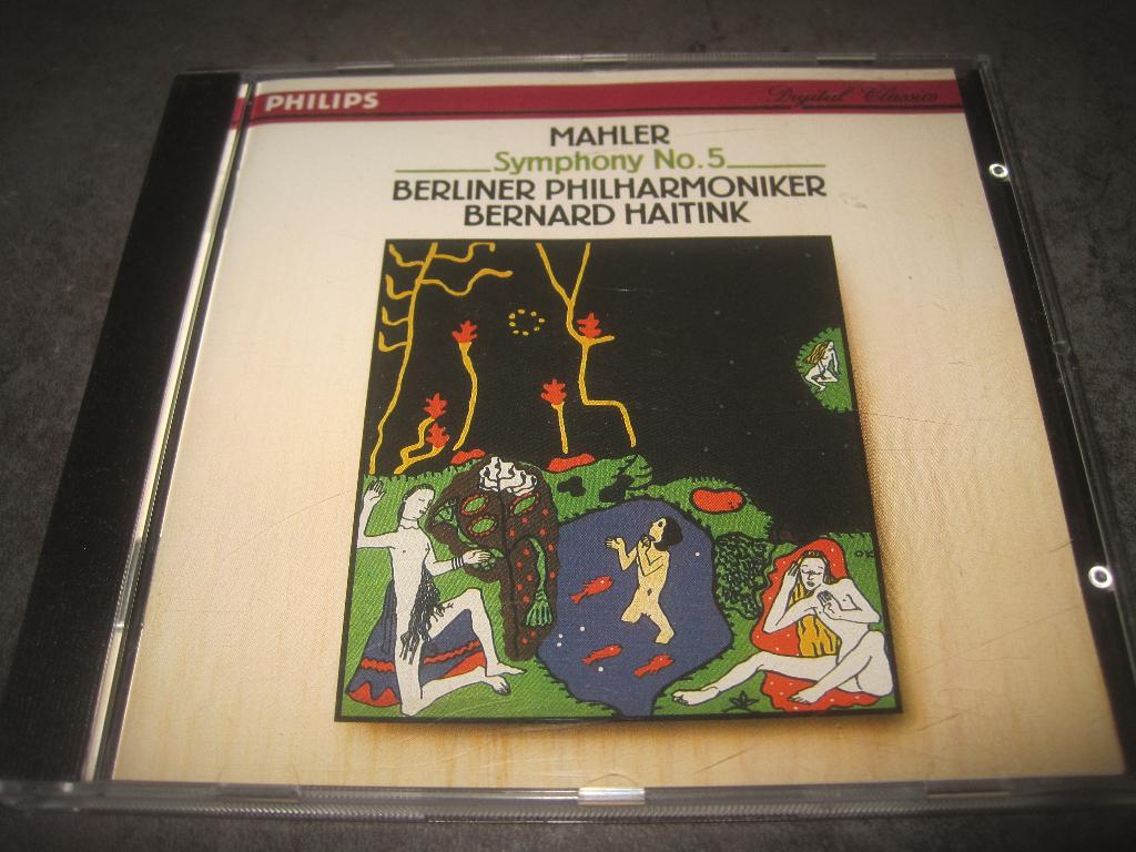 Mahler Symphony 5 Haitink Berliner SO op Philips, Cd's en Dvd's, Ophalen of Verzenden, Classicisme, Zo goed als nieuw, Kamermuziek