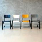 Retro eettafelstoelen nieuw kantinestoelen horeca prijs p/st, Jaren 60, Overige kleuren, NL, Ophalen of Verzenden