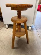 Vintage kruk, Huis en Inrichting, Ophalen, Zo goed als nieuw, Hout