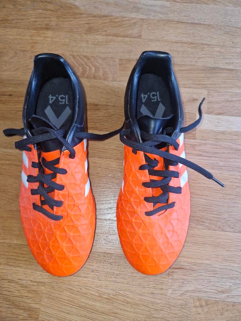 Adidas voetbalschoenen maat 39,5 - Oranje/Zwart, Sport en Fitness, Voetbal, Maat XS of kleiner, Ophalen of Verzenden, Gebruikt