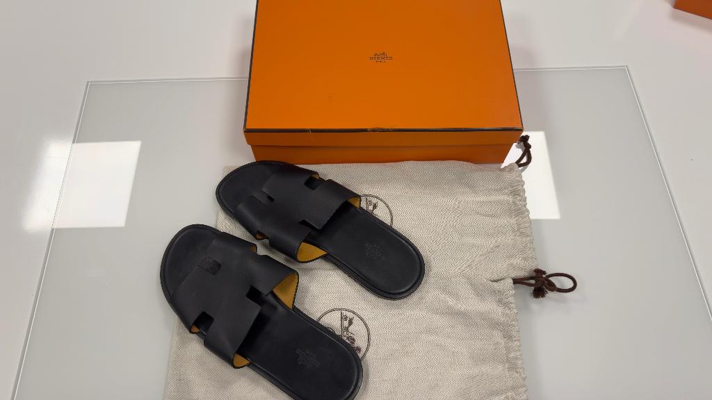 Hermès Izmir sandaal, Kleding | Heren, Schoenen, Gedragen, Sandalen, Zwart, Ophalen of Verzenden