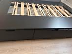 Bed 140x200 met matras en 6 opberglades – zo goed als nieuw, Huis en Inrichting, Slaapkamer | Bedden, Ophalen, Tweepersoons, 140 cm