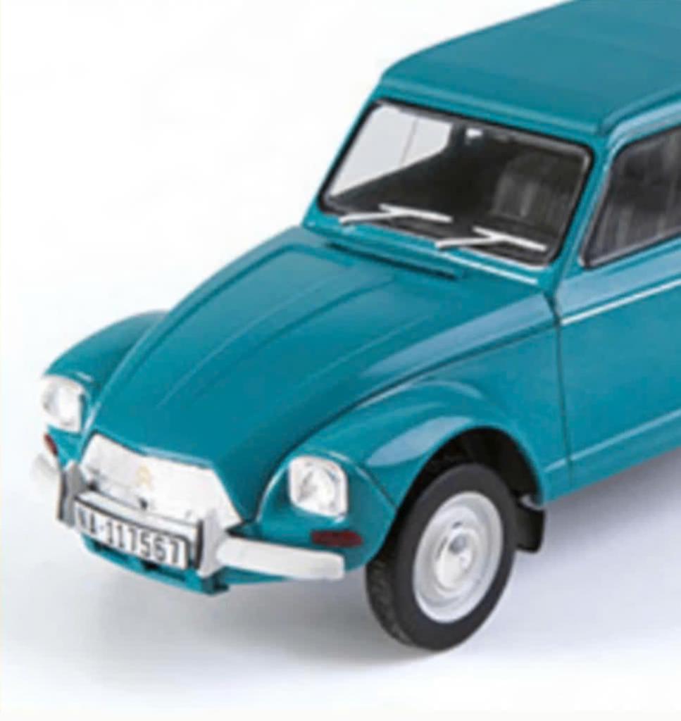 Citroen Dyane 6 1970 schaal 1/24 coches inolvidables # 21, Verzenden, Nieuw, Auto, Overige merken