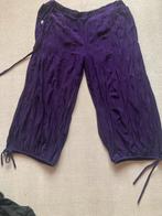 Half lange broek Magna paars pofbroek 44/46, Kleding | Dames, Paars, Maat 46/48 (XL) of groter, Ophalen of Verzenden, Zo goed als nieuw