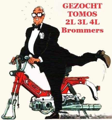 liefhebber zoekt tekoop gevraag Tomos 2L 3L 4L [ 4TL ], Fietsen en Brommers, Ophalen, Gebruikt, Overige typen, Overige merken