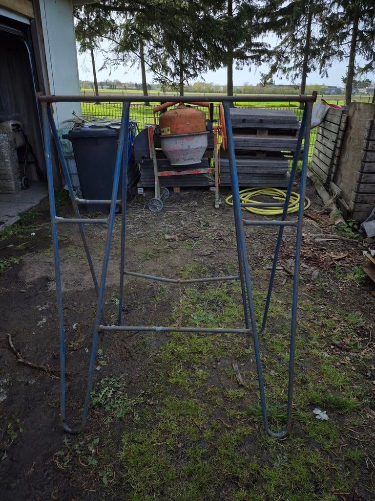 Steenkruiwagen schragen, Doe-het-zelf en Verbouw, Steigers, Ophalen of Verzenden, Overige typen, Minder dan 2 meter