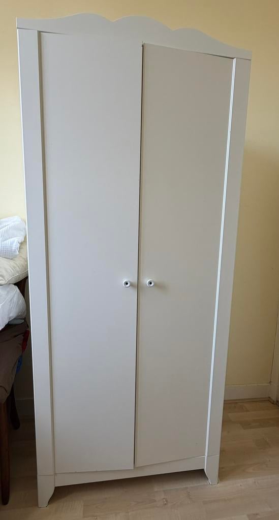 Witte kinderkamer kast van Ikea, Ophalen, Gebruikt, Kast, 105 cm of meer