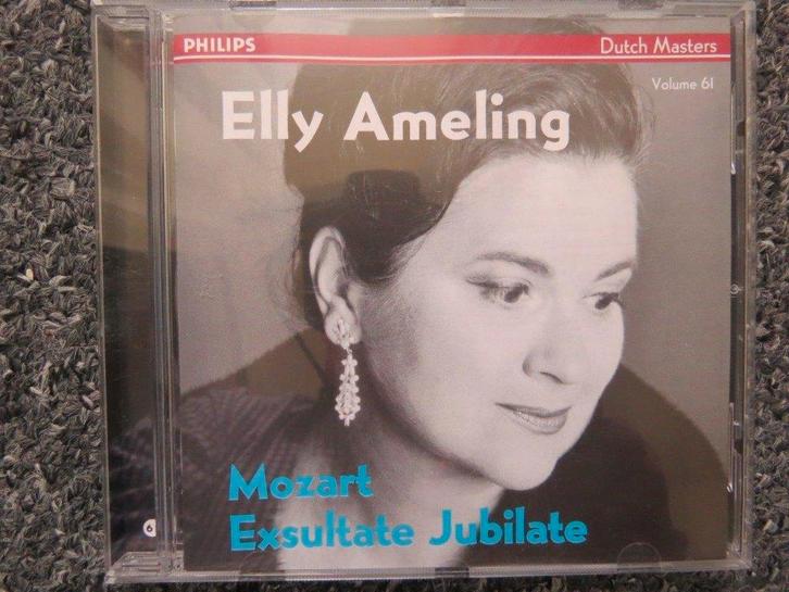 Cd: Elly Ameling, Dutch Masters, Mozart, Exsultate Jubilate, Cd's en Dvd's, Cd's | Klassiek, Zo goed als nieuw, Kamermuziek, Classicisme