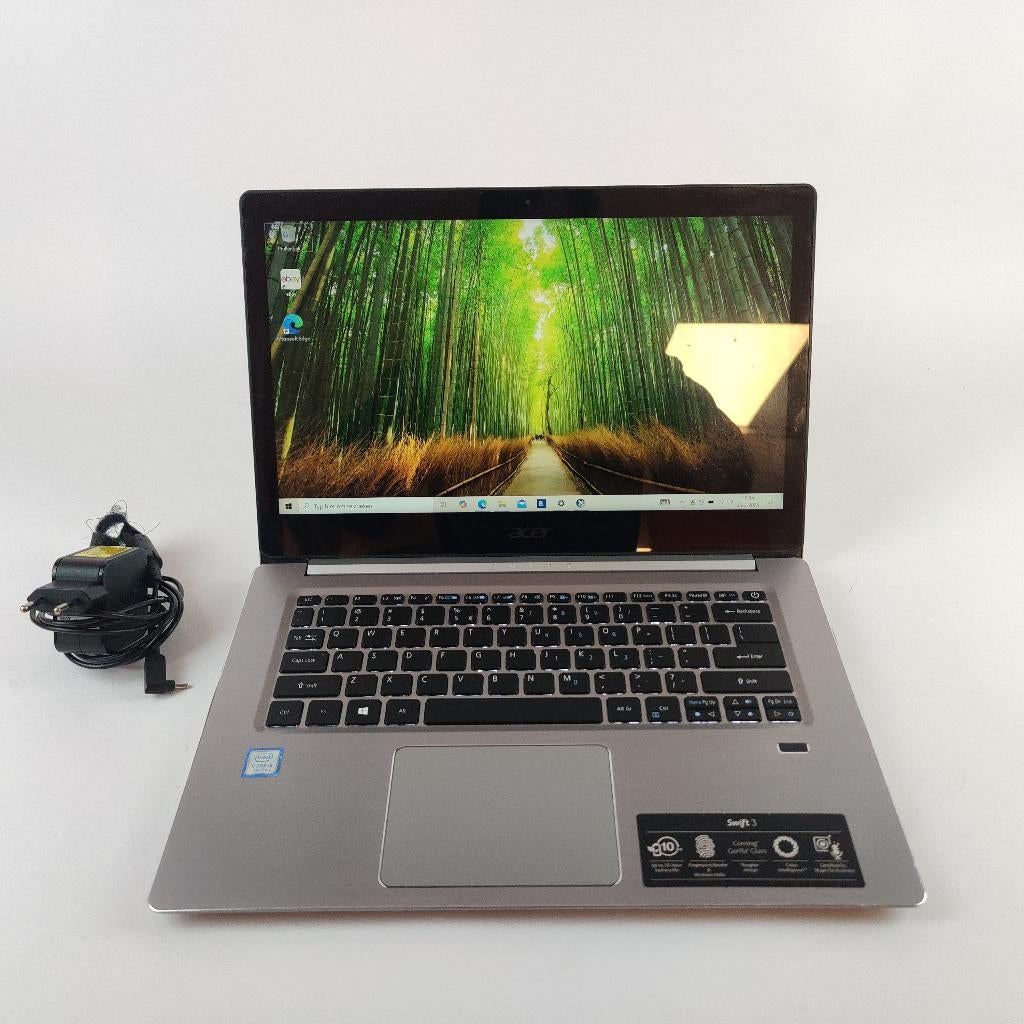 Acer swift 3 Laptop || W10 i5-7 4GB 256SSD || Nu €129.99!, Computers en Software, Trolleytas, Ophalen of Verzenden, Zo goed als nieuw
