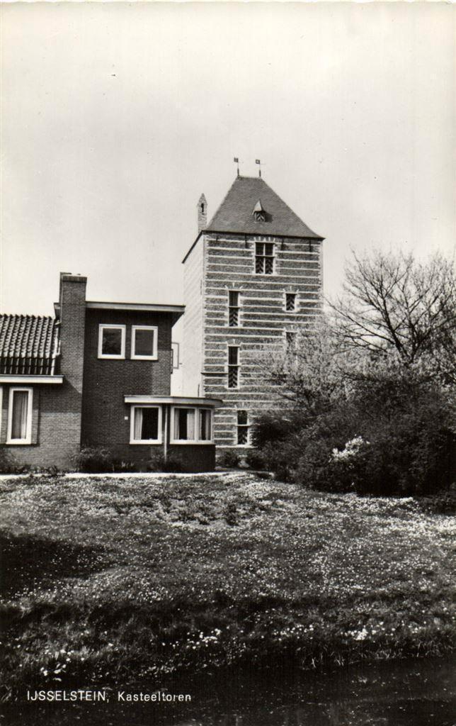IJsselstein, Kasteeltoren - ongelopen, Verzamelen, Ansichtkaarten | Nederland, Ongelopen, Noord-Brabant, Voor 1920, Ophalen of Verzenden