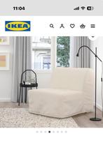 IKEA Lycksele slaapfauteil wit + Havet matras ongebruikt, Huis en Inrichting, Ophalen, Nieuw, Eenpersoons, Wit