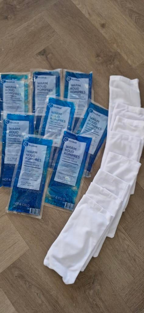 Kruidvat warm/koud kompressen met sleeve (8 stuks), Ophalen of Verzenden, Zo goed als nieuw, Overige typen