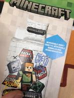 Minecraft Dekbedovertrek Eenpersoons - Nieuw, Dekbedovertrek, Nieuw, Ophalen of Verzenden, Overige kleuren