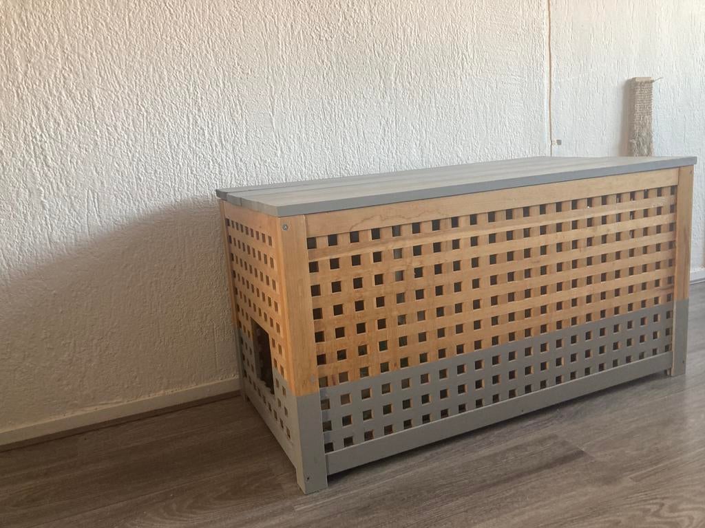 Kattenbakombouw, Ophalen, Gebruikt