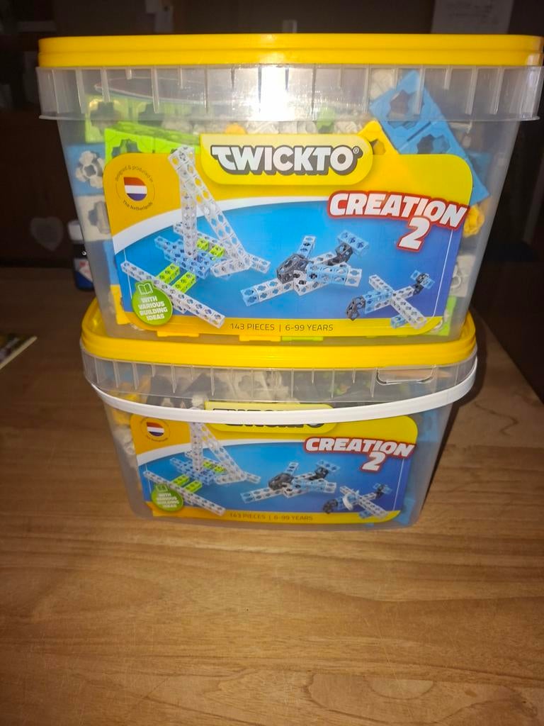 TwicKto Creation 2 Bouwset 2 stuks!!, Ophalen of Verzenden, Zo goed als nieuw, Bouwen
