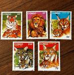 Congo 1992 - Katachtigen postzegels, gestempeld, Ophalen of Verzenden, Overige landen, Gestempeld