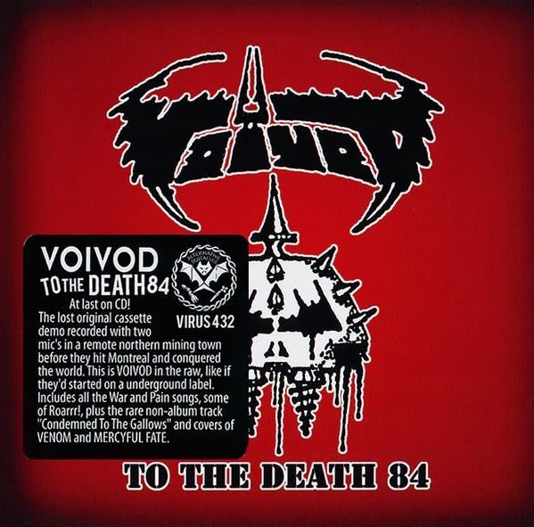 Voivod - To the Death 94 CD Thrash Metal 1984, Cd's en Dvd's, Cd's | Hardrock en Metal, Ophalen of Verzenden, Nieuw in verpakking