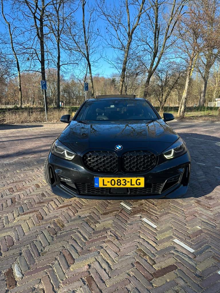 BMW 120i Auto, M Pakket, Pano, Dealer onderhouden, NL Auto!, Auto's, 1998 cc, Zwart, 4 cilinders, Verblindingsvrij grootlicht