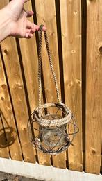 2x bloem/planten hangers met pot, Ophalen, Minder dan 30 cm, Minder dan 60 cm, Rond