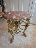 Prachtige bronzen tafel, Ophalen of Verzenden