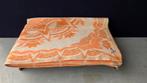 Vintage AaBe deken roze/oranje 125x200 cm abrikozen kleur, Gebruikt, Onbekend, Ophalen of Verzenden, Onbekend