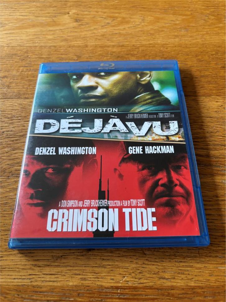 Blu-ray's Déja Vu + Crimson Tide - NLO, Cd's en Dvd's, Blu-ray, Gebruikt, Actie, Ophalen of Verzenden