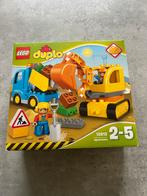 Lego Duplo 10812 Graafmachine & Vrachtwagen, Ophalen, Gebruikt, Complete set, Duplo