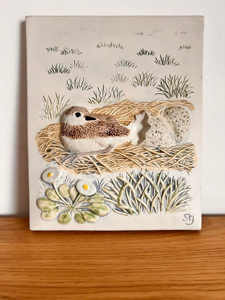 Wandtegel nr 282 Jie Gantofta Zweden, Ophalen of Verzenden