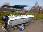 AVILA MARINE 431 BJ 2020 OOK DE MOTOR+TRAILER INRUIL MOGELIJ, 10 tot 30 pk, Ophalen of Verzenden, Zo goed als nieuw, 3 tot 6 meter