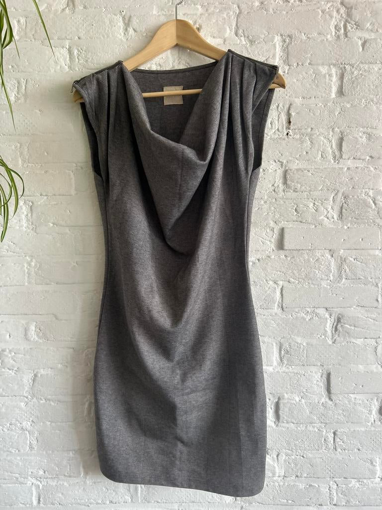Selected Femme jurk, Ophalen of Verzenden, Zo goed als nieuw, Maat 34 (XS) of kleiner, Grijs