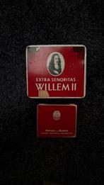 Tabaksdoosjes Willem II en Benson and Hedges, Verzamelen, Ophalen of Verzenden, Zo goed als nieuw, Tabaksdoos of Verpakking