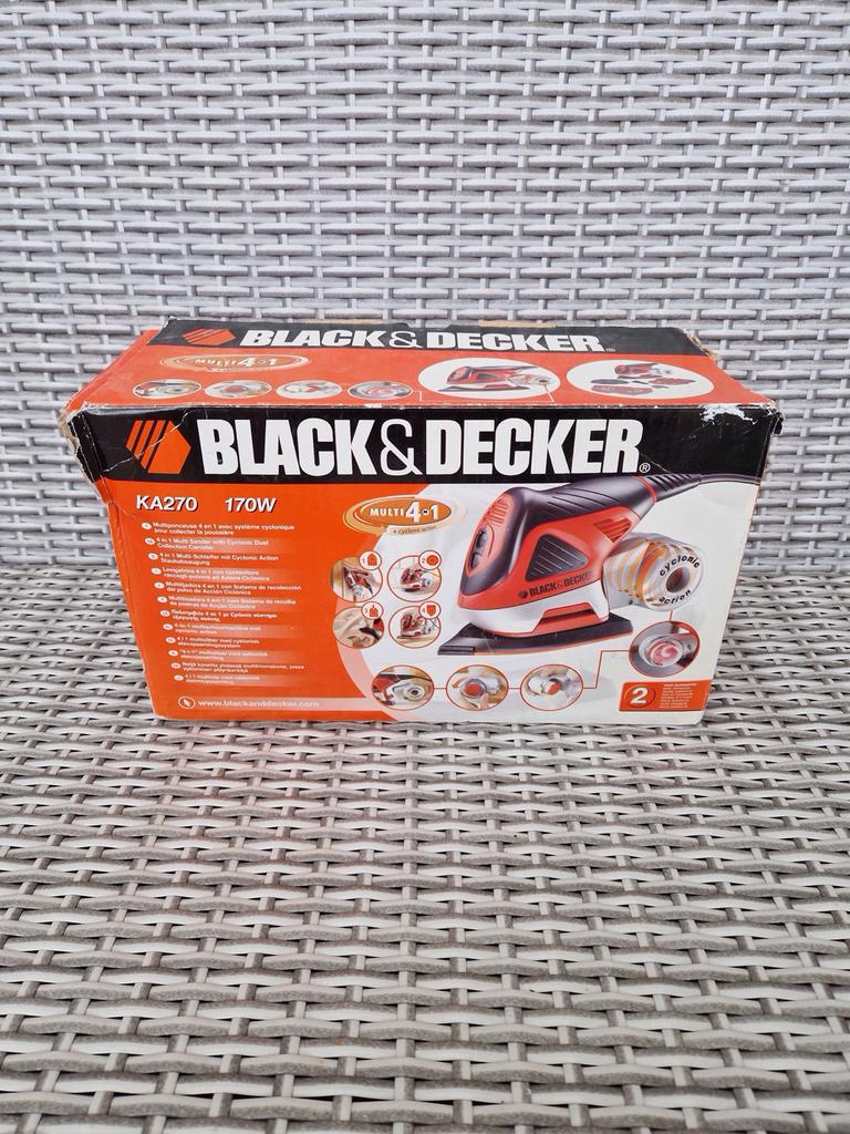 Black&Decker KA270 Multischuurmachine, Ophalen of Verzenden, Gebruikt, Minder dan 600 watt, Overige typen