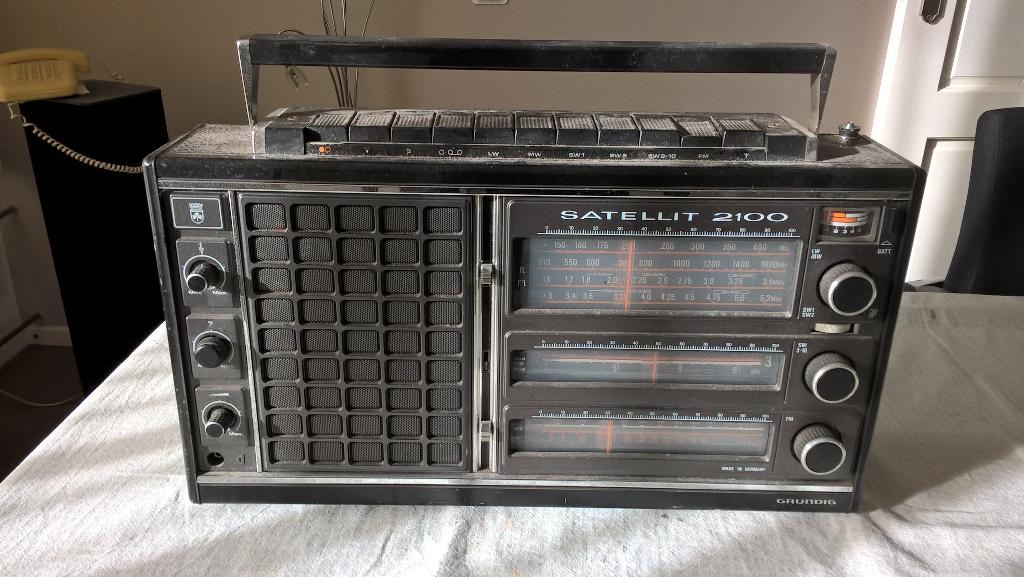 grundig satellit 2100, Audio, Tv en Foto, Ophalen, Gebruikt, Wereldontvanger