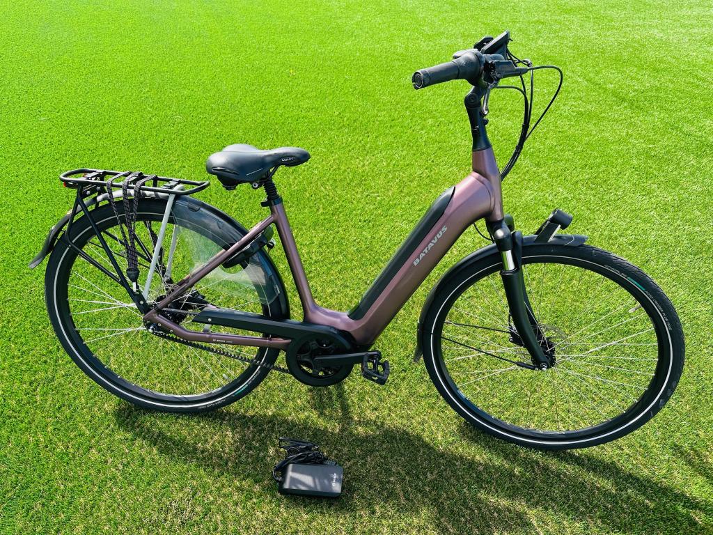 Batavus Finez elektrische Damesfiets Belt Drive 48cm, Niet ingevuld, Gebruikt, Ophalen of Verzenden, 47 tot 51 cm