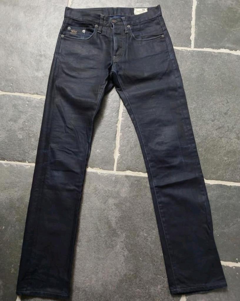 G-Star RAW 3301, Slim, blauw gecoat, W29 L32, NIEUW! Rob2932, G-Star Raw, Blauw, Nieuw, W32 (confectie 46) of kleiner