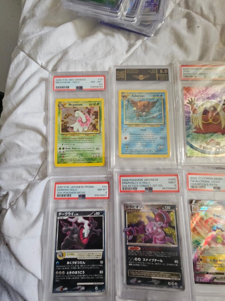Pokemon slabs, Ophalen of Verzenden, Nieuw, Speelkaart(en)