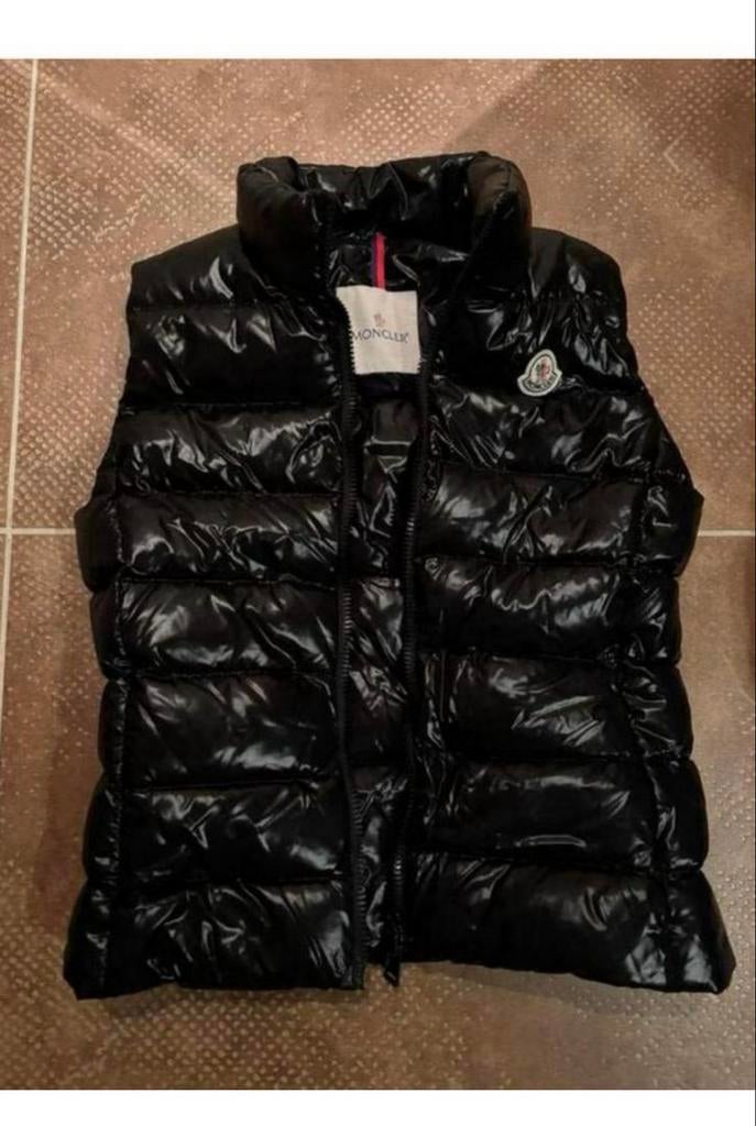 Moncler bodywarmer maat S, Ophalen of Verzenden, Zo goed als nieuw, Maat 36 (S), Zwart