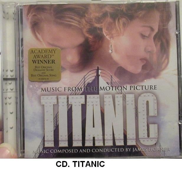 de CD TITANIC, muziek uit de film, nw. staat, Ophalen, Zo goed als nieuw