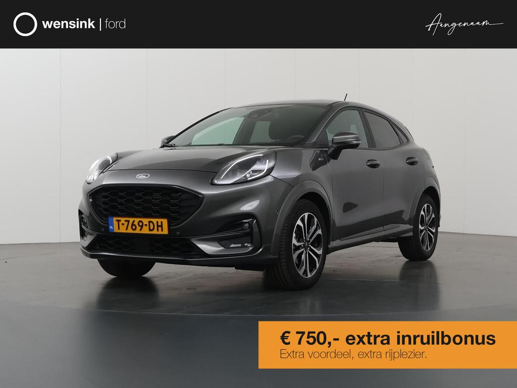 Ford Puma 1.0 EcoBoost Hybrid ST-Line | Winterpakket | Cruis, Euro 6, 3 cilinders, SUV of Terreinwagen, Zilver of Grijs