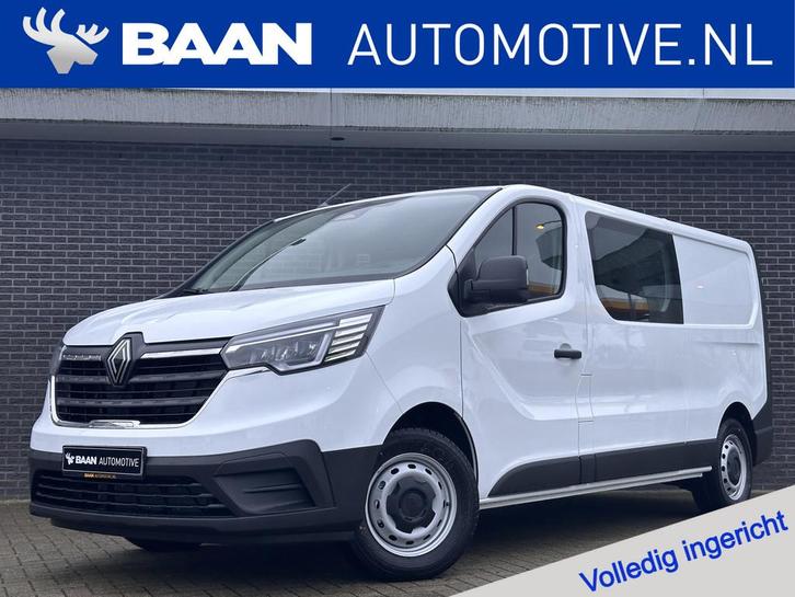 Renault Trafic 2.0 Blue dCi 130 T29 L2H1 Advance DC | Houten, Auto's, Bestelauto's, Bedrijf, Te koop, ABS, Airbags, Airconditioning