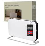 Design convectorkachel - MILL SG2000MEC Wit, Overige soorten, Elektrisch, Nieuw, Ophalen of Verzenden