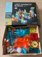 Light Magnetic Blocks knikkerbaan set 75 stuks, Kinderen en Baby's, Speelgoed | Educatief en Creatief, Ophalen of Verzenden, Gebruikt