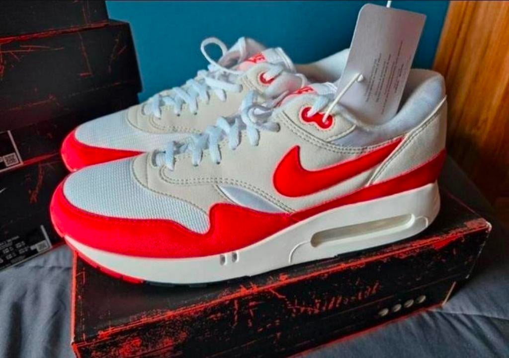 Nike air max one 1 '86 red us 11,5 eu 45,5 DS big bubble, Ophalen, Overige kleuren, Nike, Nieuw
