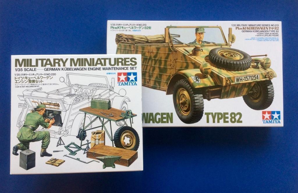 Tamiya Kubelwagen Mechanic set 1/35 35213 35220, Hobby en Vrije tijd, Modelbouw | Auto's en Voertuigen, Nieuw, 1:32 tot 1:50, Italeri