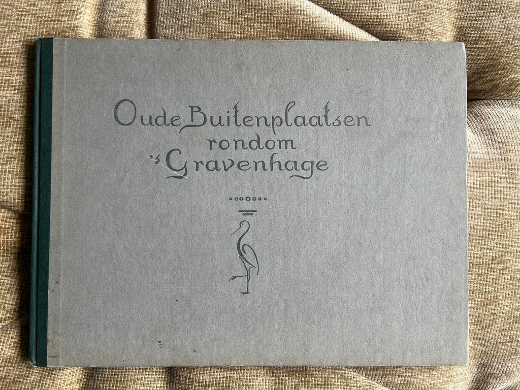 Antiek Boek Litho's 'S-Gravenhage Oude Buitenplaatsen., Ophalen of Verzenden