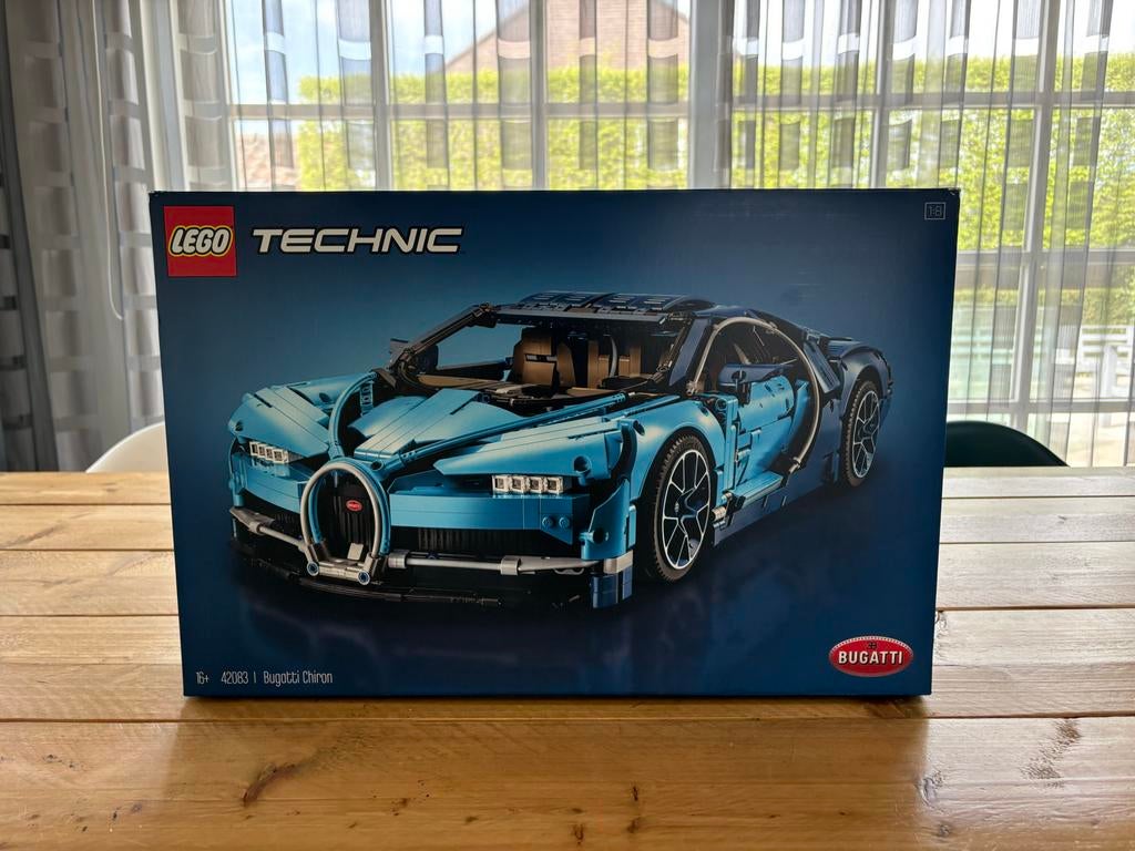 Lego Technic Bugatti Chiron 42083, Lego, Nieuw, Ophalen of Verzenden, Technic