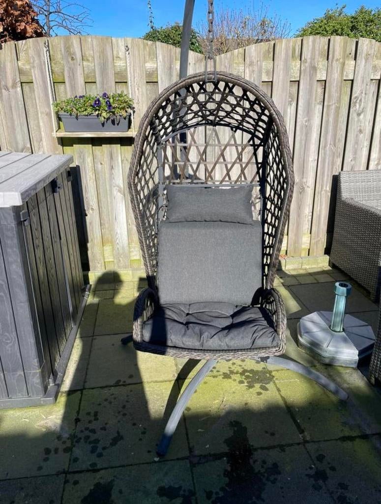 Hangstoel (egg) intratuin halsteren, Tuin en Terras, Ophalen, Gebruikt