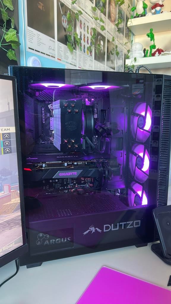 Gaming PC: Ryzen 7 5700X, RX 5700 XT, 32GB RAM, 2TB SSD, 32 GB, Ophalen of Verzenden, Zo goed als nieuw, Gaming