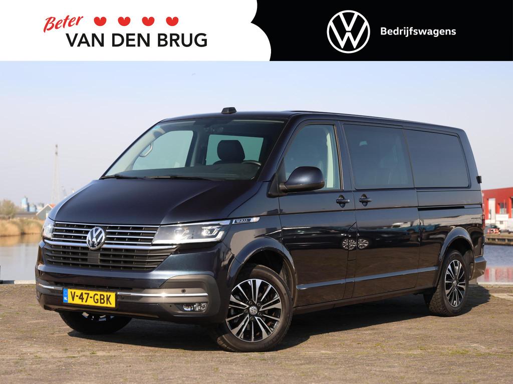 Volkswagen Transporter 2.0 TDI 150PK L2H1 DC DSG Bulli | Nav, Gebruikt, 4 cilinders, 150 pk, Bedrijf